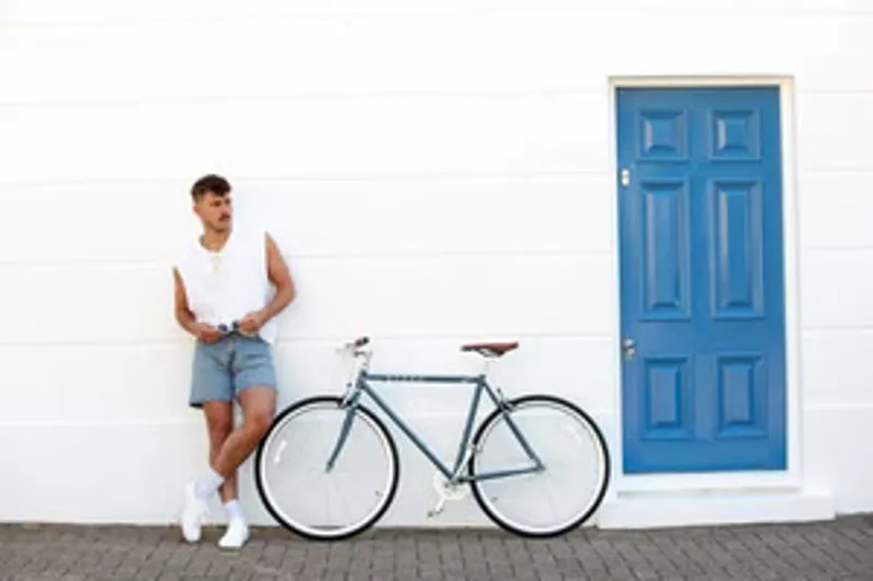 Thoroughbred Single Speed Road Bike Atlantic Blue-6